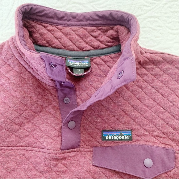 Patagonia Women's Organic Cotton Quilt Snap-T Pullover, Light Blasamic - Picture 4 of 4